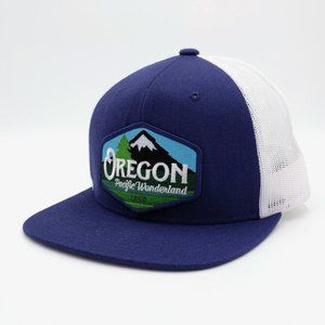 Oregon Pacific Wonderland Snapback Trucker Hat Cap